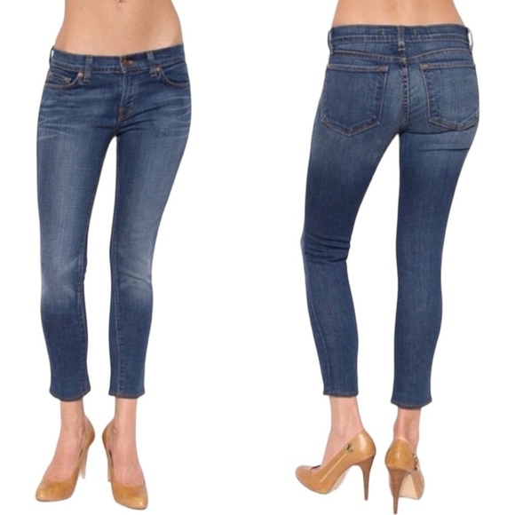 J Brand 935 Bayou Designer, Low Rise, Slim, Ankle Jeans - Picture 2 of 16